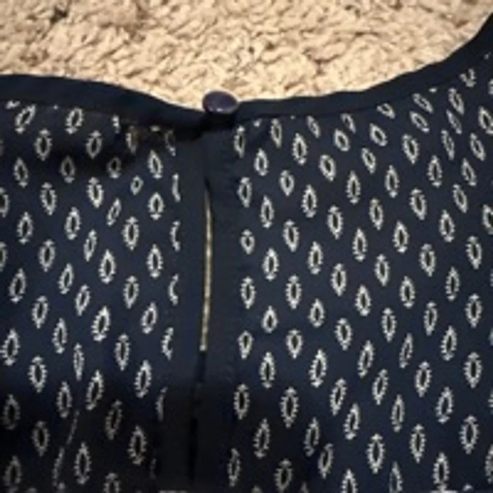 Women's Skies are Blue Top Size M Blue White - Picture 5 of 7
